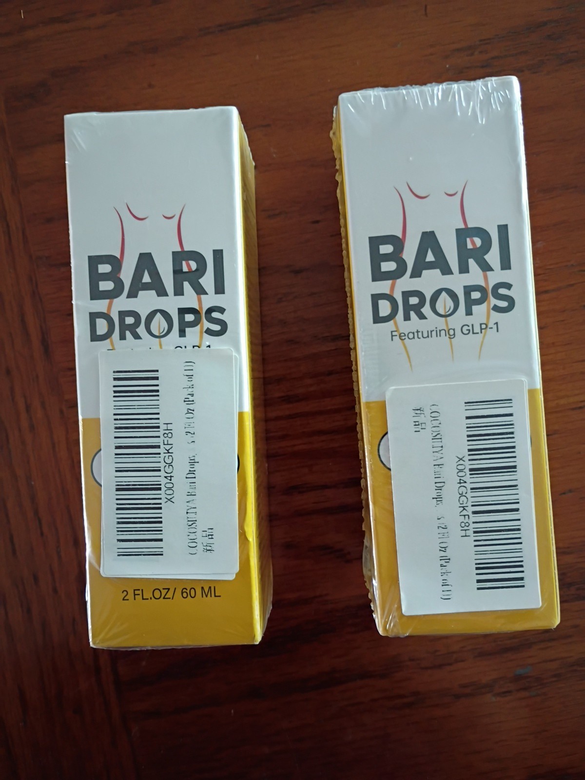 Bari Drops Liquid Supplement-Natural Formula – 2 oz Each (2 Pack) Exp 10/13/27