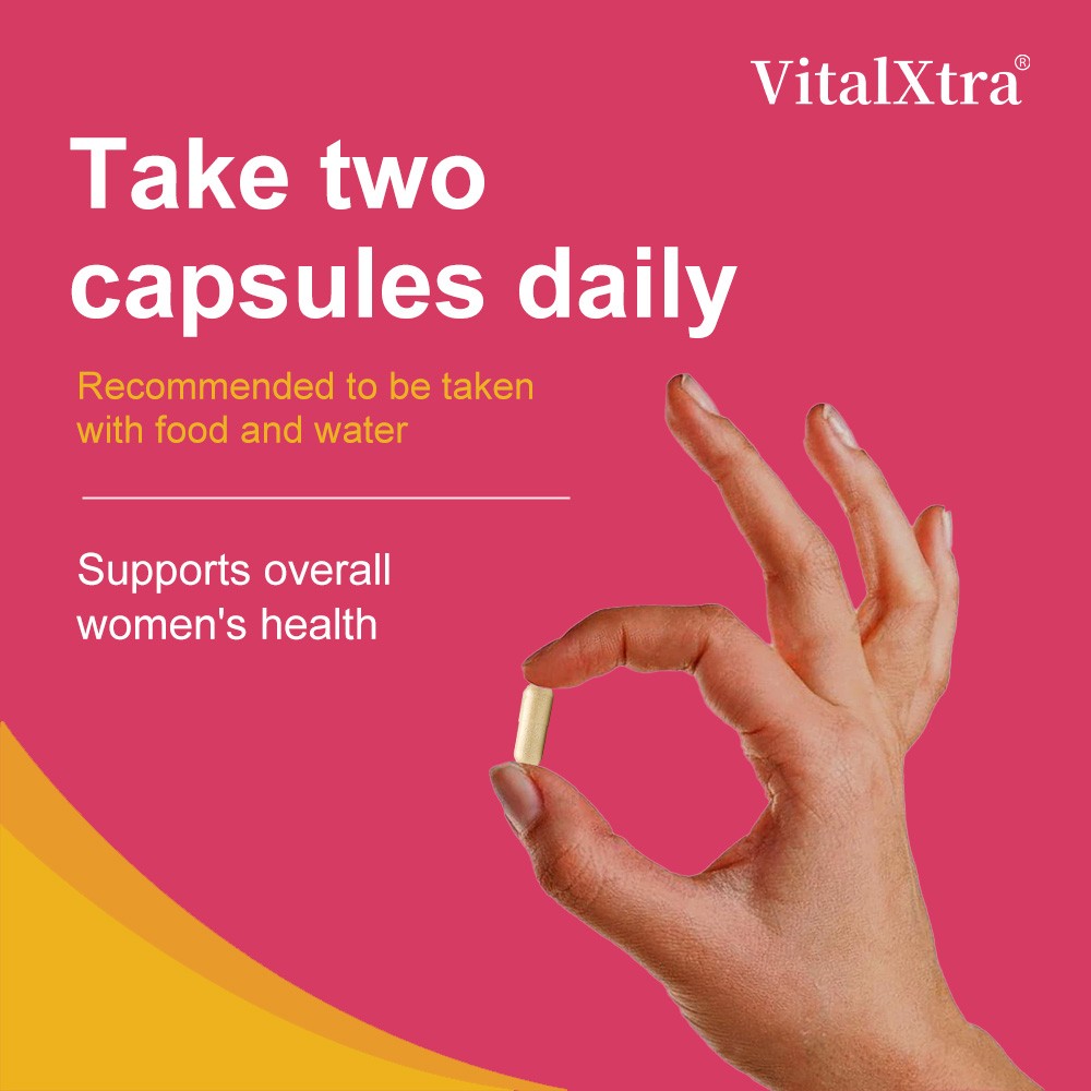 Probiotics For Women with Prebiotics Cranberry Vitamin C 30/60/120 Capsules