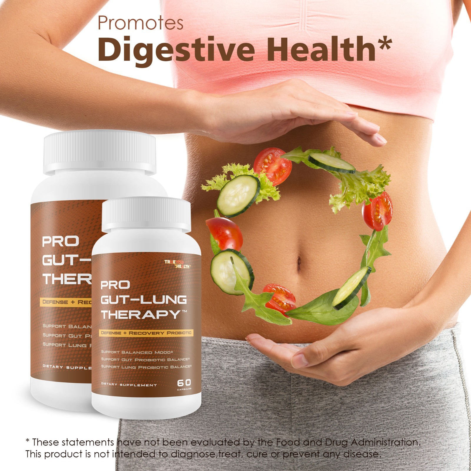 Pro Gut-Lung Therapy – Probiotic Mood Support – Defense + Recovery Probiotic