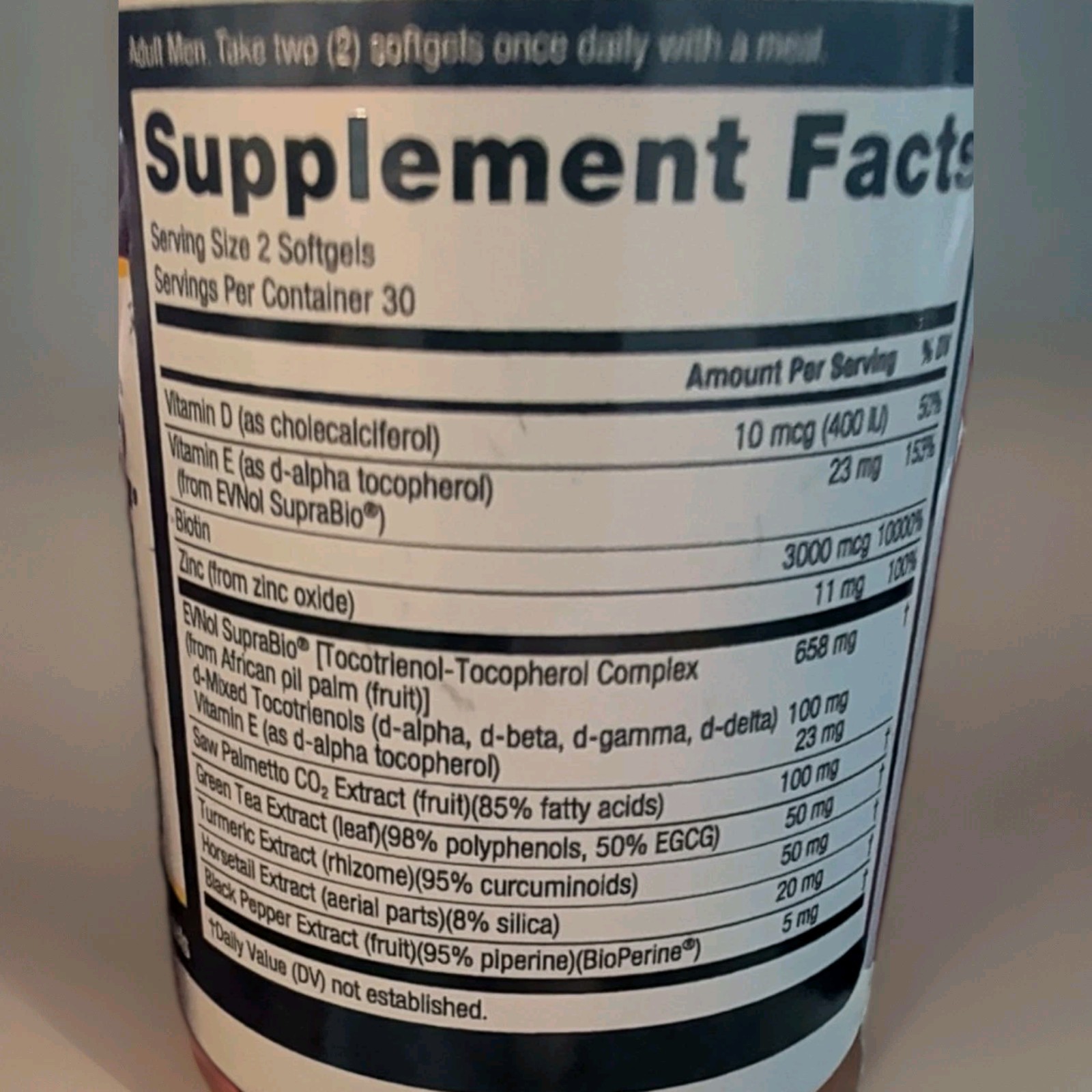 2 Pack Ageless Male Hair Growth Supplement 60 Softgels x2 Bottles Exp 12/26