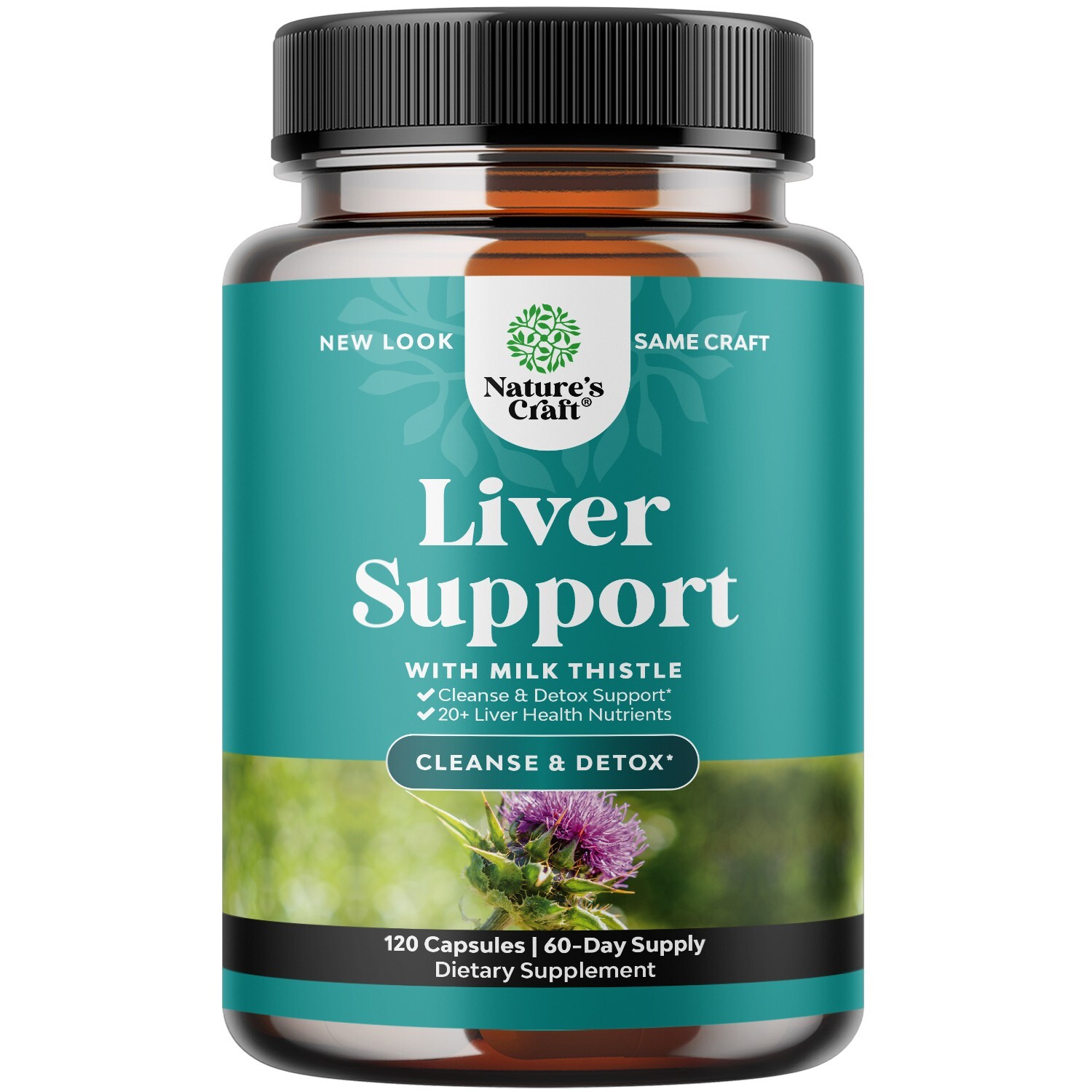 Liver Cleanse Detox & Repair Formula – Herbal Liver Support Supplement