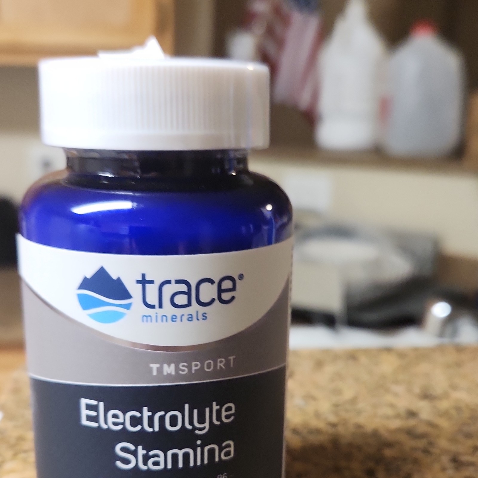 Trace Minerals TMSPORT Electrolyte Stamina Capsules 60 Ct Exp 11/2026