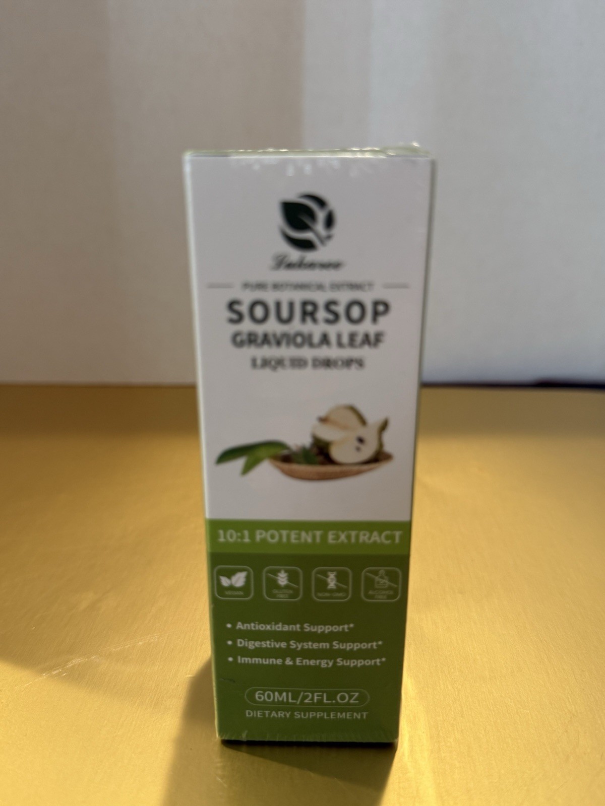 Lukaree Soursop Graviola Leaf Extract Vegan Immune Support Drops 60ml