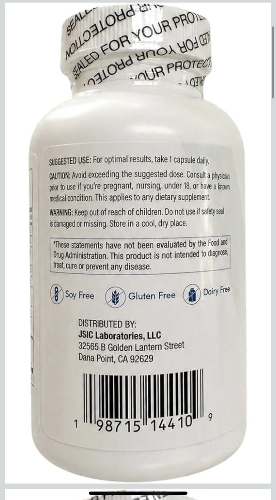 Augamis Clear Skin Nutraceutical Original Formula Capsules 60ct Soy/Gluten Free