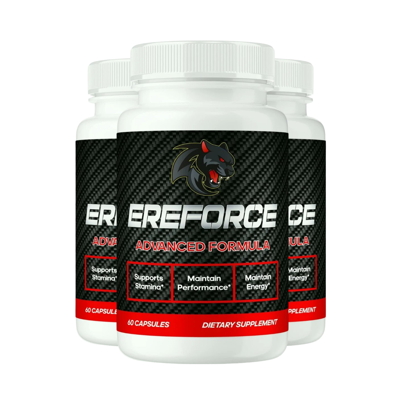 3-Pack Ereforce Pills for Men, Ere Force for Male Health Support – 180 Capsules