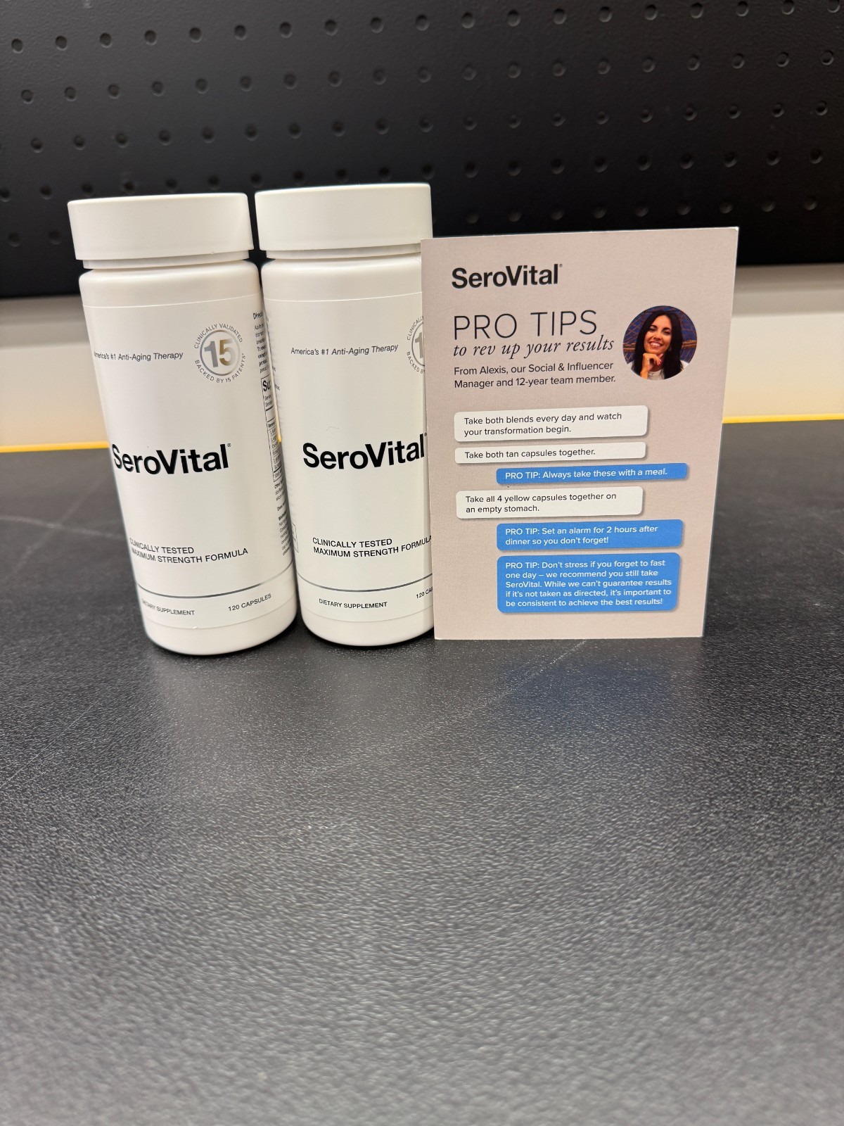 SeroVital Renewal Complex 240 Count 60-Day Premium for Women Exp:03/2028