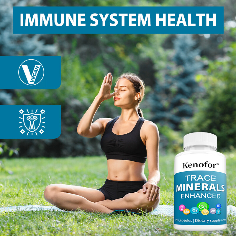 Enhanced Trace Minerals Supports Immune Cell Balance Power To Exercise Healthily
