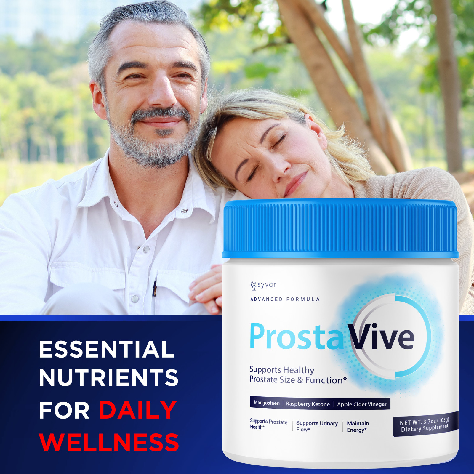 Prostavive Advanced Prostate Health Support Powder Max Power Supplement 3 Pack