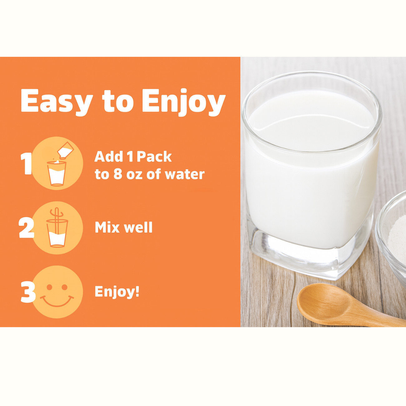 [5 PACK] Grass-Fed Collagen + Whole Goat Milk Pouch *15g Protein* A2 MILK