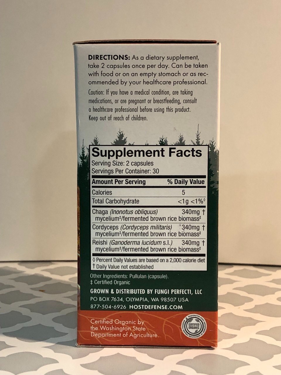 Host Defense Breathe Capsules – Immune & Respiratory Support -60 Cap EXP 08/2026