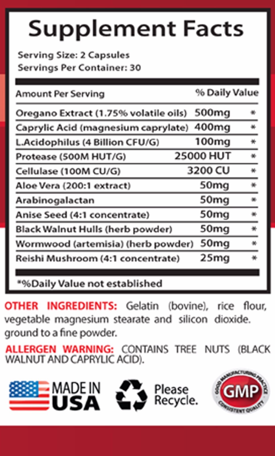 candida cleanse – CANDIDA AWAY – Raw For Digestive Tract Health – 1 Bottle, 60 C