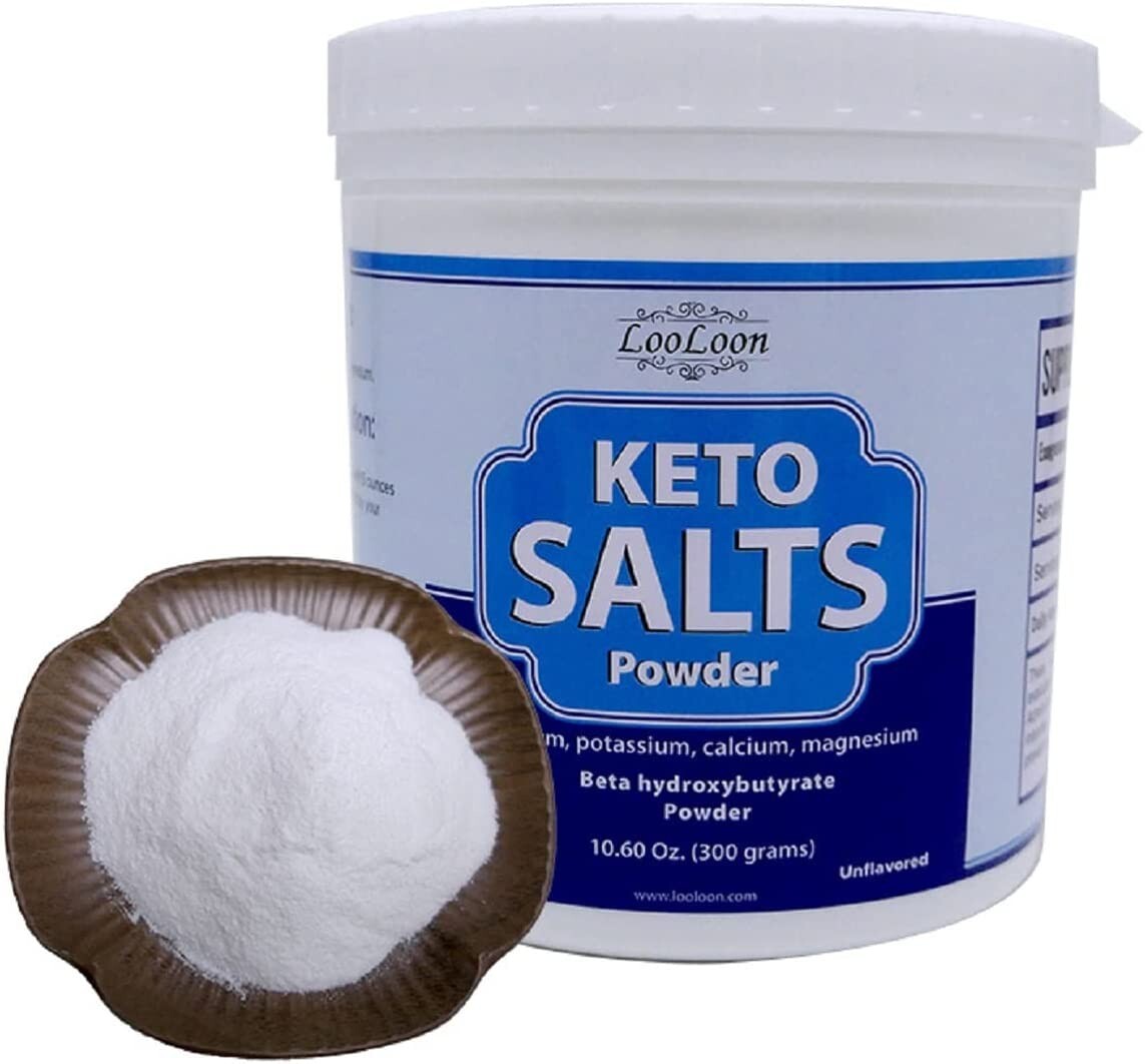 Keto Salt BHB Powder Unflavored, Keto 10 Oz Ketosis Salts for Energy