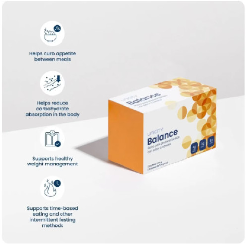 Unicity Balance Cholesterol Support Drink Mix Orange 30 Stick Pack Exp 06/2027