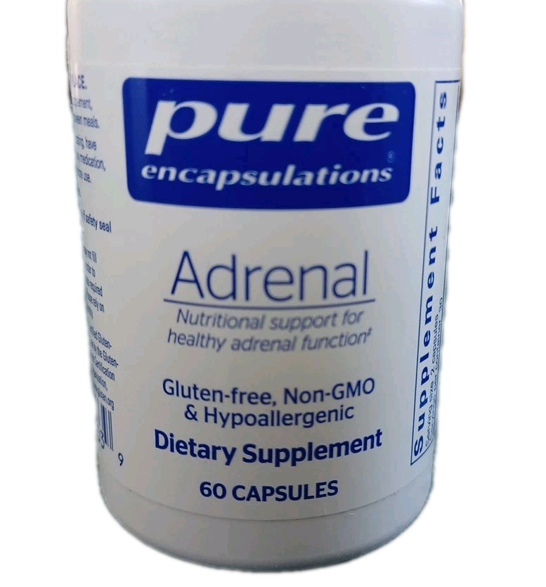 Pure Encapsulations Adrenal Cortisol Support Supplement 60ct 11/2025
