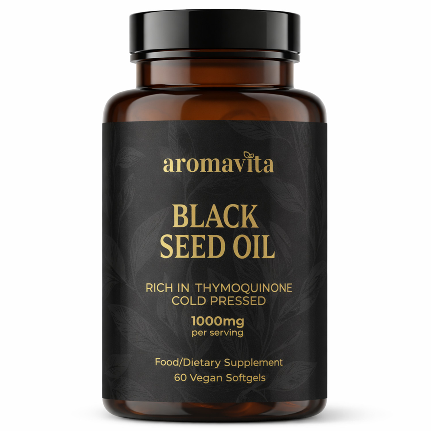 Aromavita Black Seed Oil 1000mg Softgels – Immune & Digestive Support