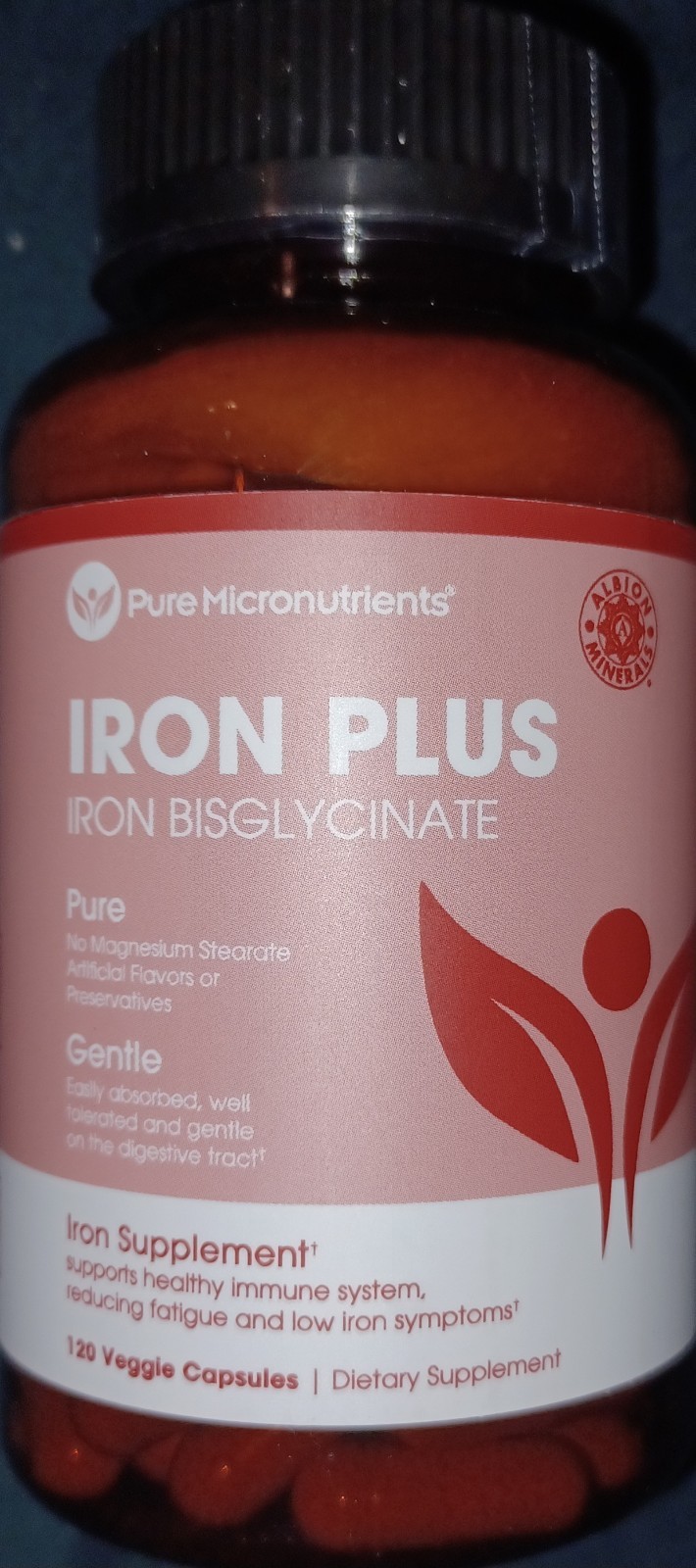 Pure Micronutrients Gentle Chelate Iron Bisglycinate Plus Supplement For Women