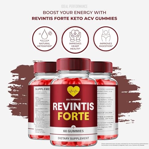 Revintis Forte Cardiovascular Health Blood Supplement – 300 Gummies (5 Pack)
