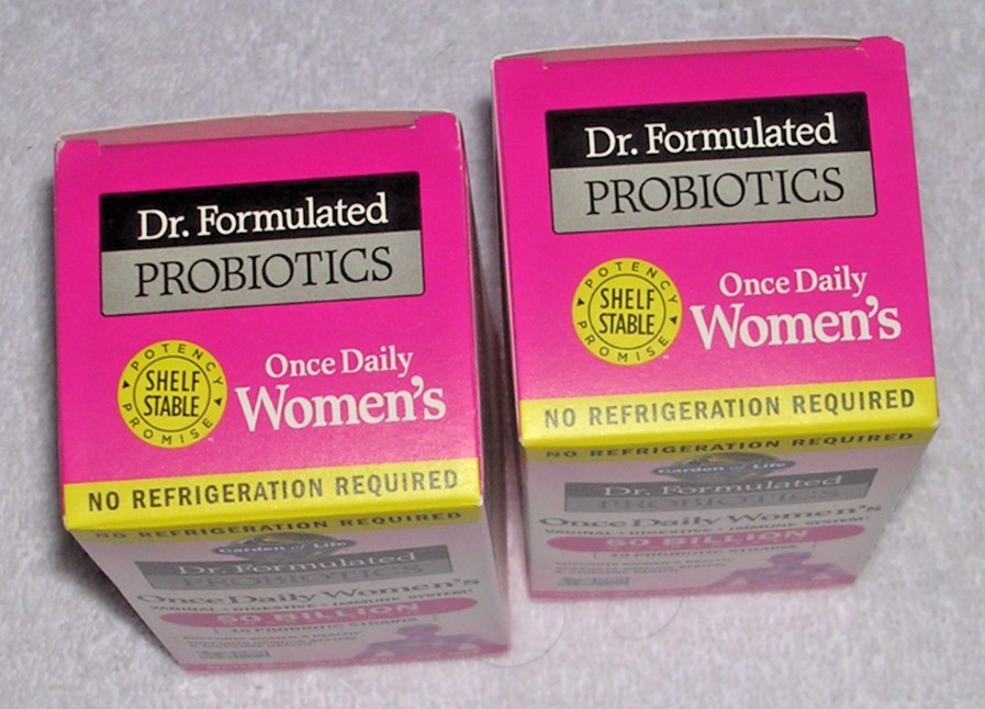 Set f 2 Once Daily Women’s Probiotic 50 Billion 60 Capsules 16 Strains 11/26 Lot