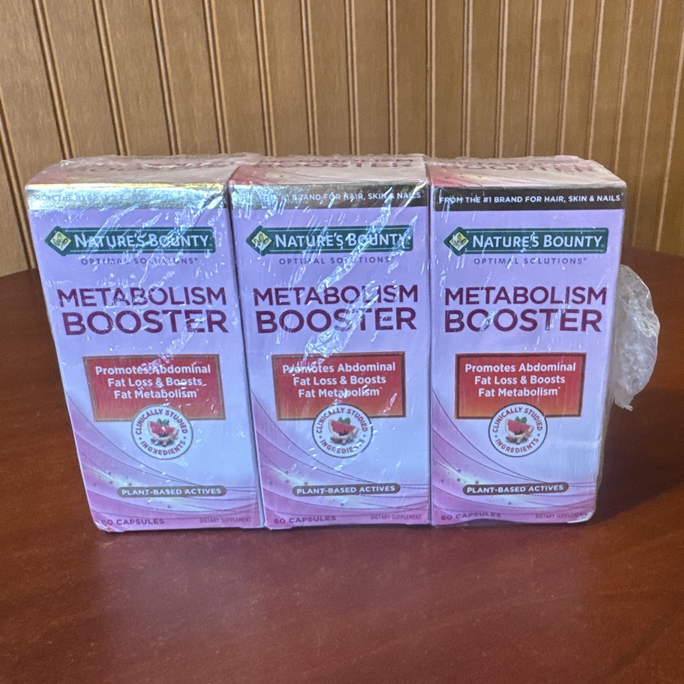 Nature’s Bounty Metabolism Booster 300mg 120 Capsules 3Pk Exp 10/27