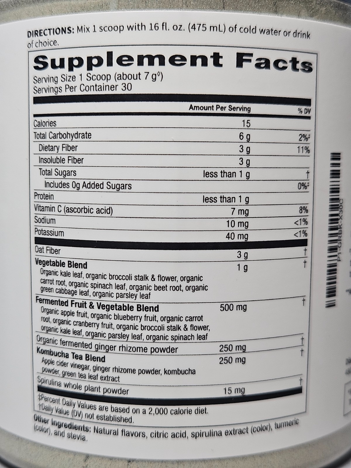 Plexus Greens Garden Berry Nutrition Series 7.8 oz – New & Sealed Exp 8/2027
