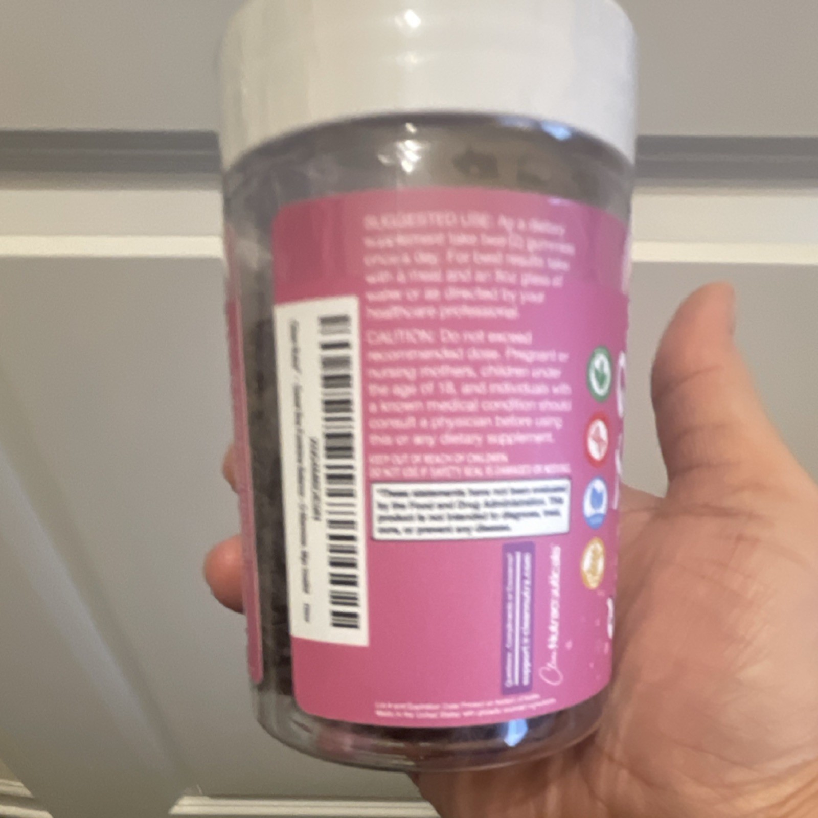 Clean Nutra Feminine Balance Gummies Probiotic Cranberry Pineapple 60 Count
