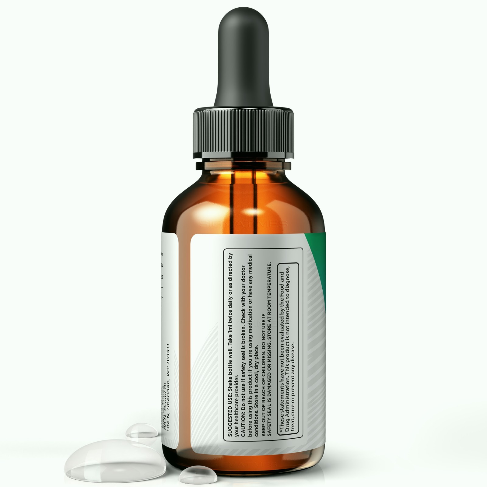 Alcozar Drops, Natural Liquid Supplement, Health & Balance Wellness – 5 Pack