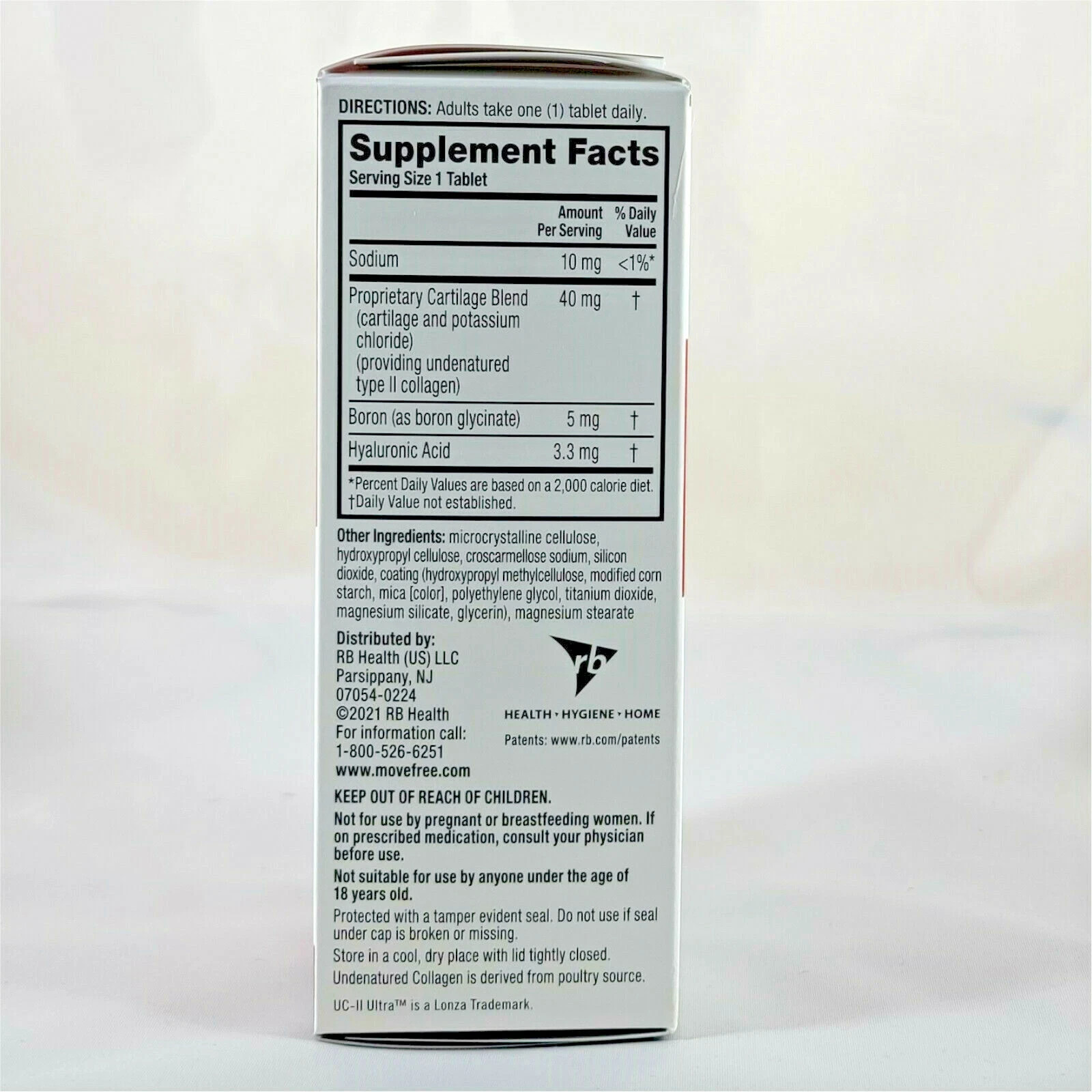 Schiff Move-Free Joint Health ULTRA Triple-Action Type II Collagen Coated Tablet