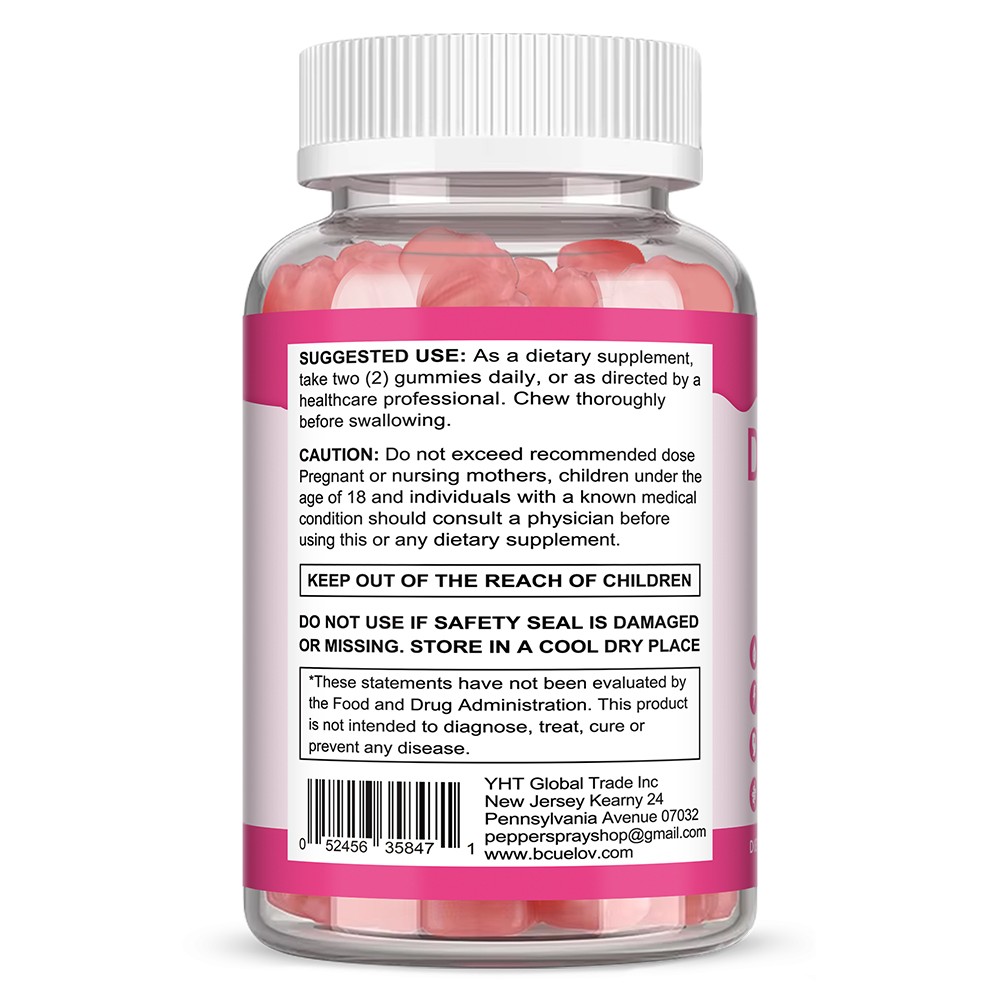Daily Fiber Probiotics 4 G Collagen Electrolytes 60 Gummies Support Supplement