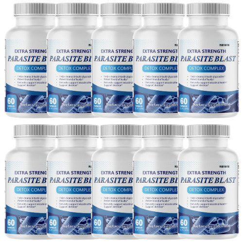 Parasite Blast Cleanse Detox & Toxins Gut Health Supplement – 10 Bottles