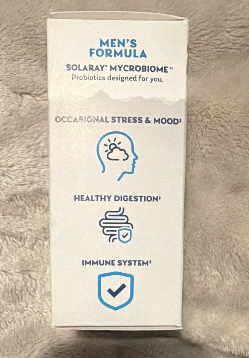 Solaray Mycrobiome Men’s Probiotic + Prebiotic 20B Vegan Gluten-Free 30 ct