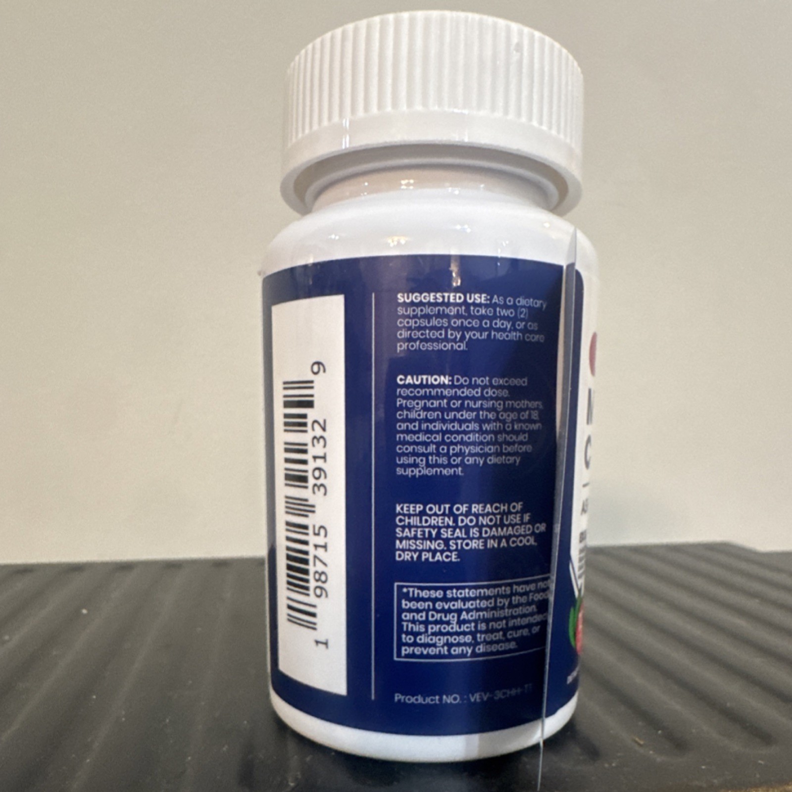 VEV DeepCalm Magnesium Complex Ashwagandha L-Theanine 120 Capsules