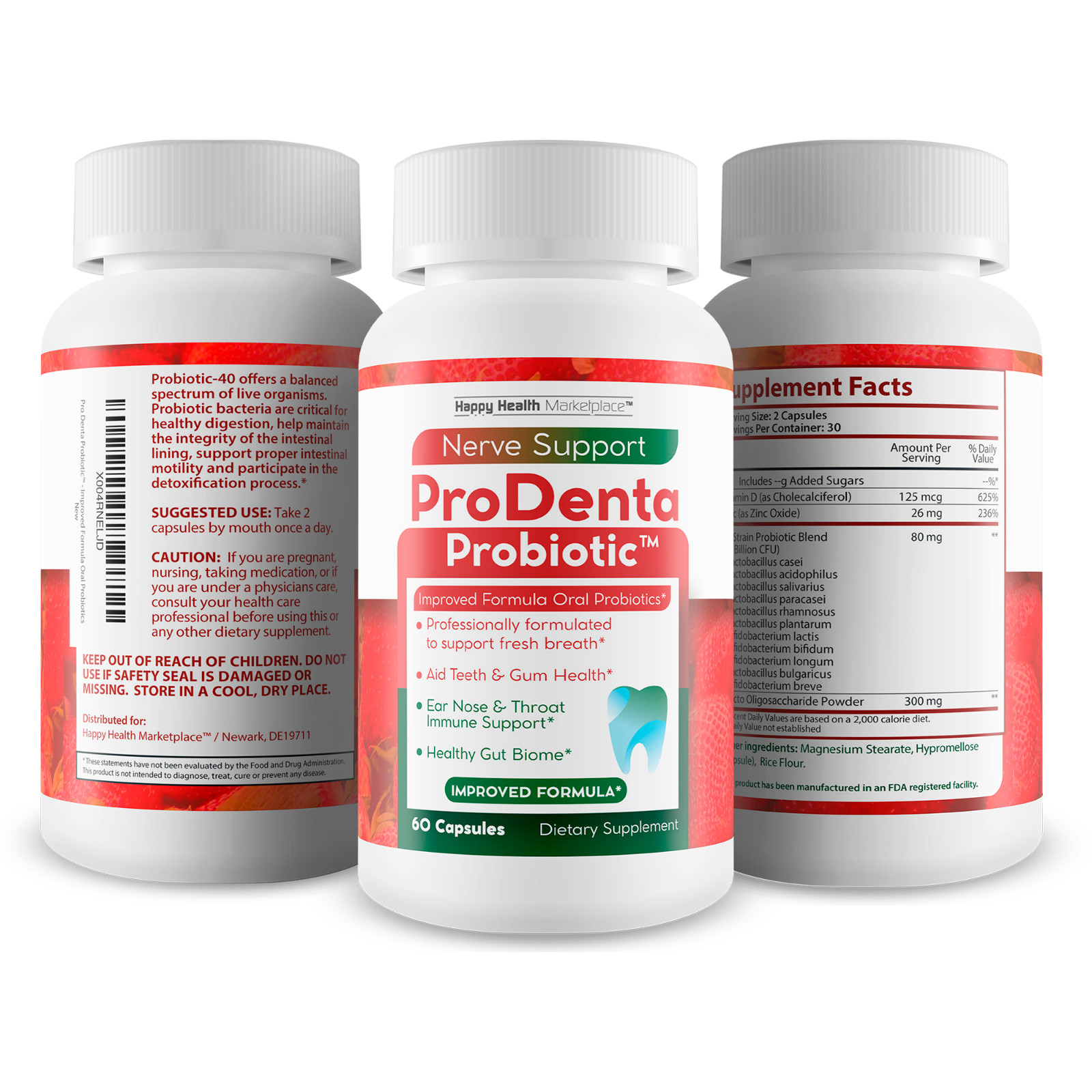 ProDenta Probiotic – Our Best Dental Mouth Probiotics For Bad Breath Teeth Gums