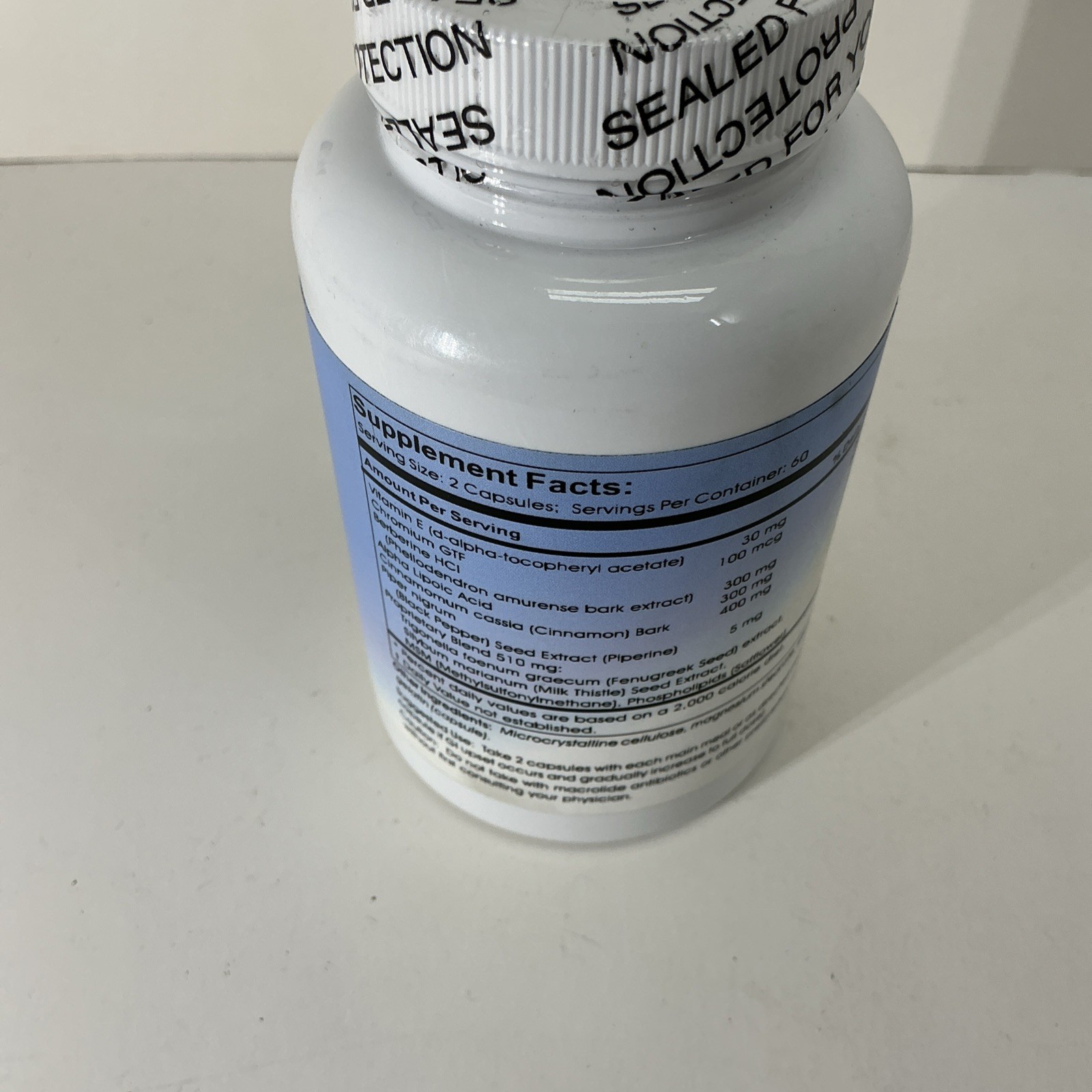 The Healing Sanctuary Glucose Balance Supplement 120 capsules exp: 05/2030