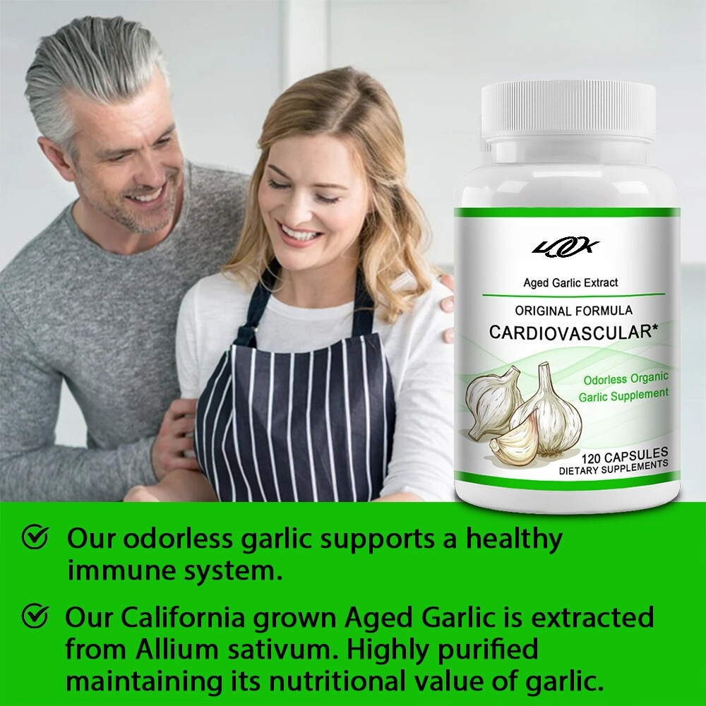 Aged Garlic Extract Original Formula Cardiovascular Healthy 700 mg