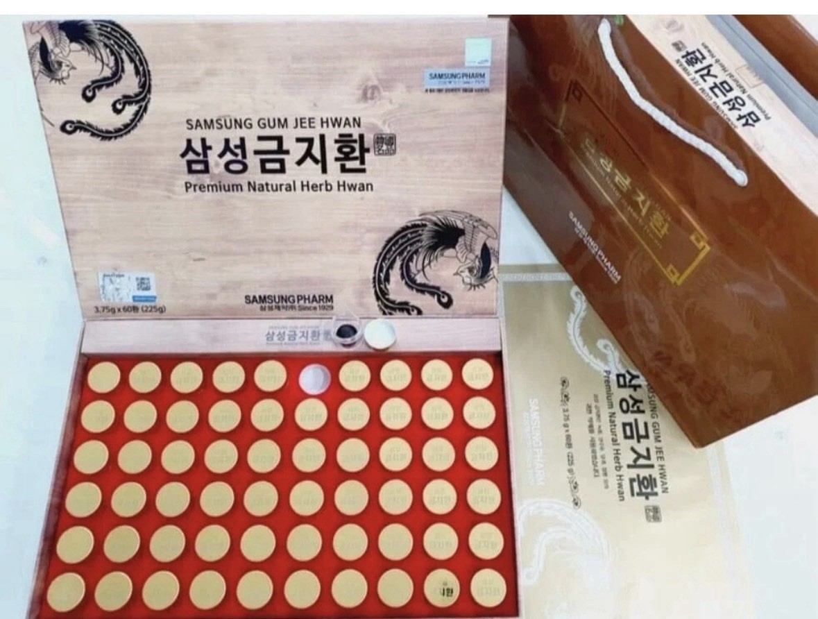 Mixed Premium Natural Herb Hwan 3.75g x 60 Pills By Samsung Gum Jee Hwan