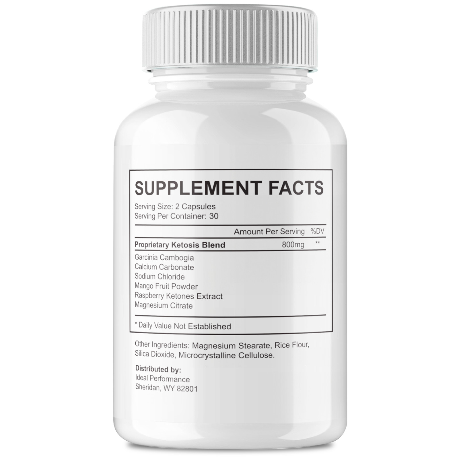 Thermo Burn Pro Capsules, Official ThermoBurn Supplement Pills (1 Pack)