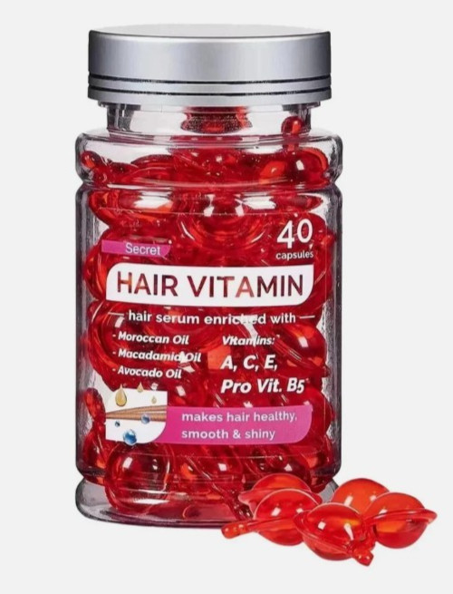 BALI SECRET Hair Vitamin Serum 40 Capsules – Smooth and Shiny – EXP 06/2027