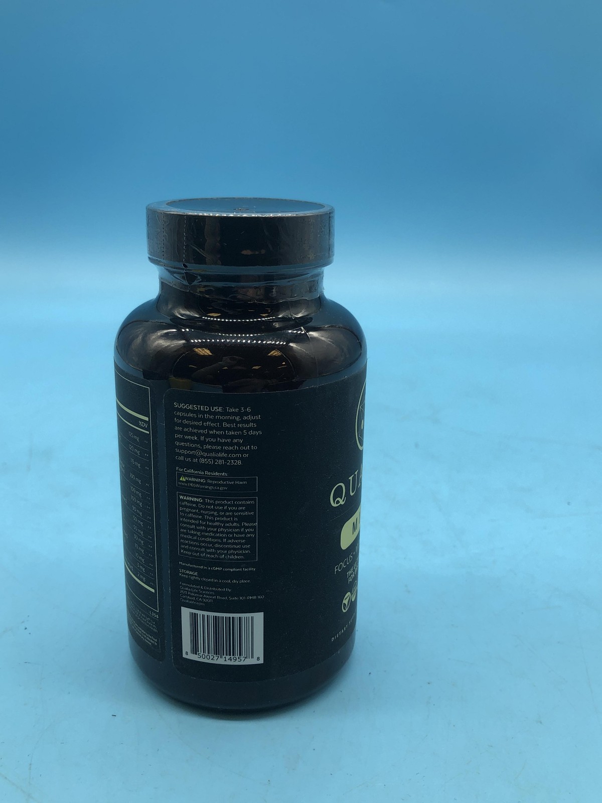 Qualia Mind Nootropic 90 Capsules Focus Memory Drive New Sealed Brain Supplement