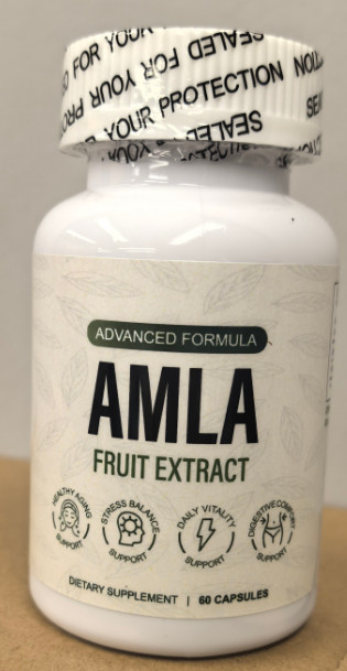 Amla Fruit Extract Capsules 60ct – Antioxidant Support for Vitality & Healthy