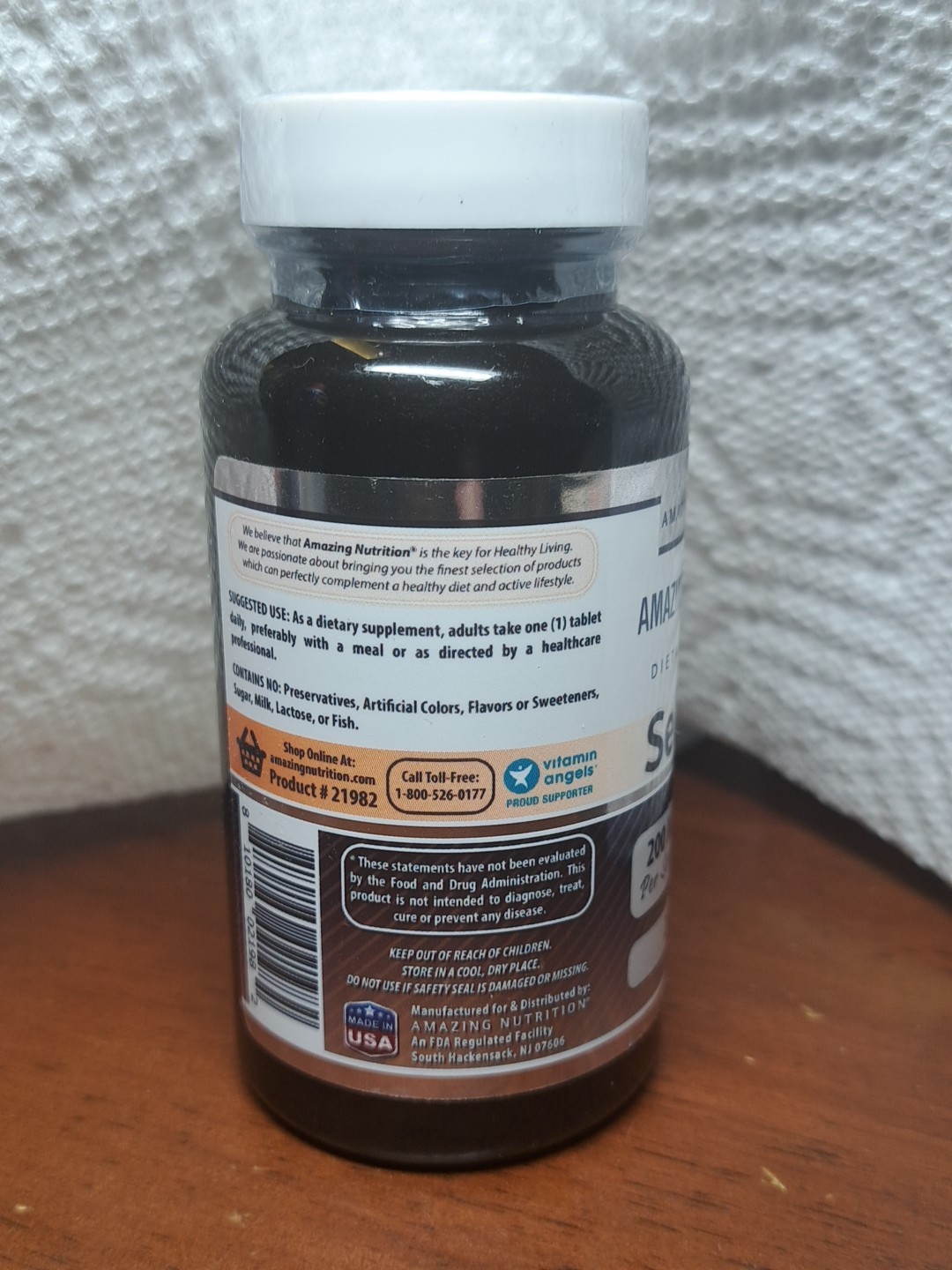 Amazing Formula Selenium – 200 Mcg- 240 Tablets Supplements