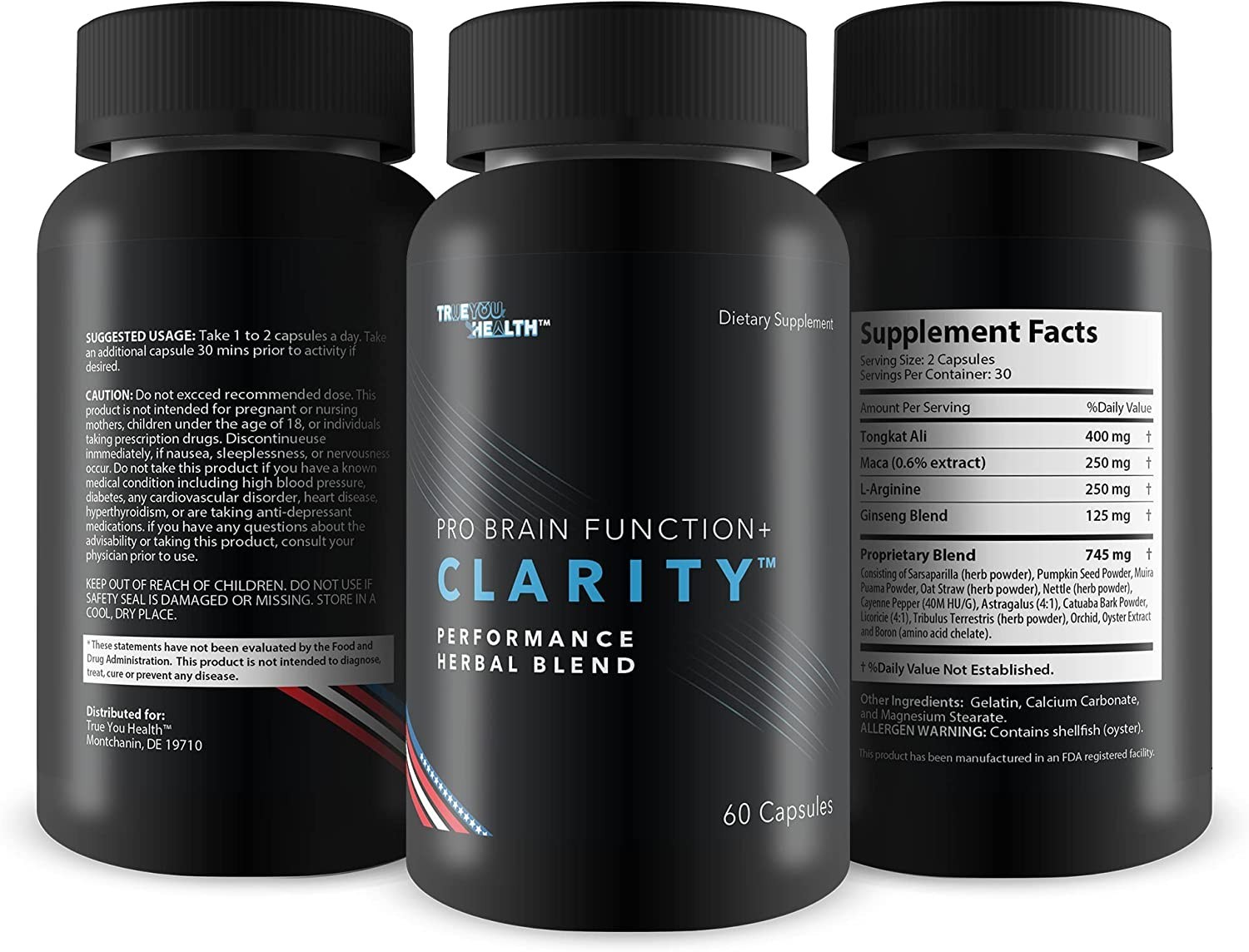 Pro Brain Function Plus Clarity – Advanced Memory Formula – Performance Herbal