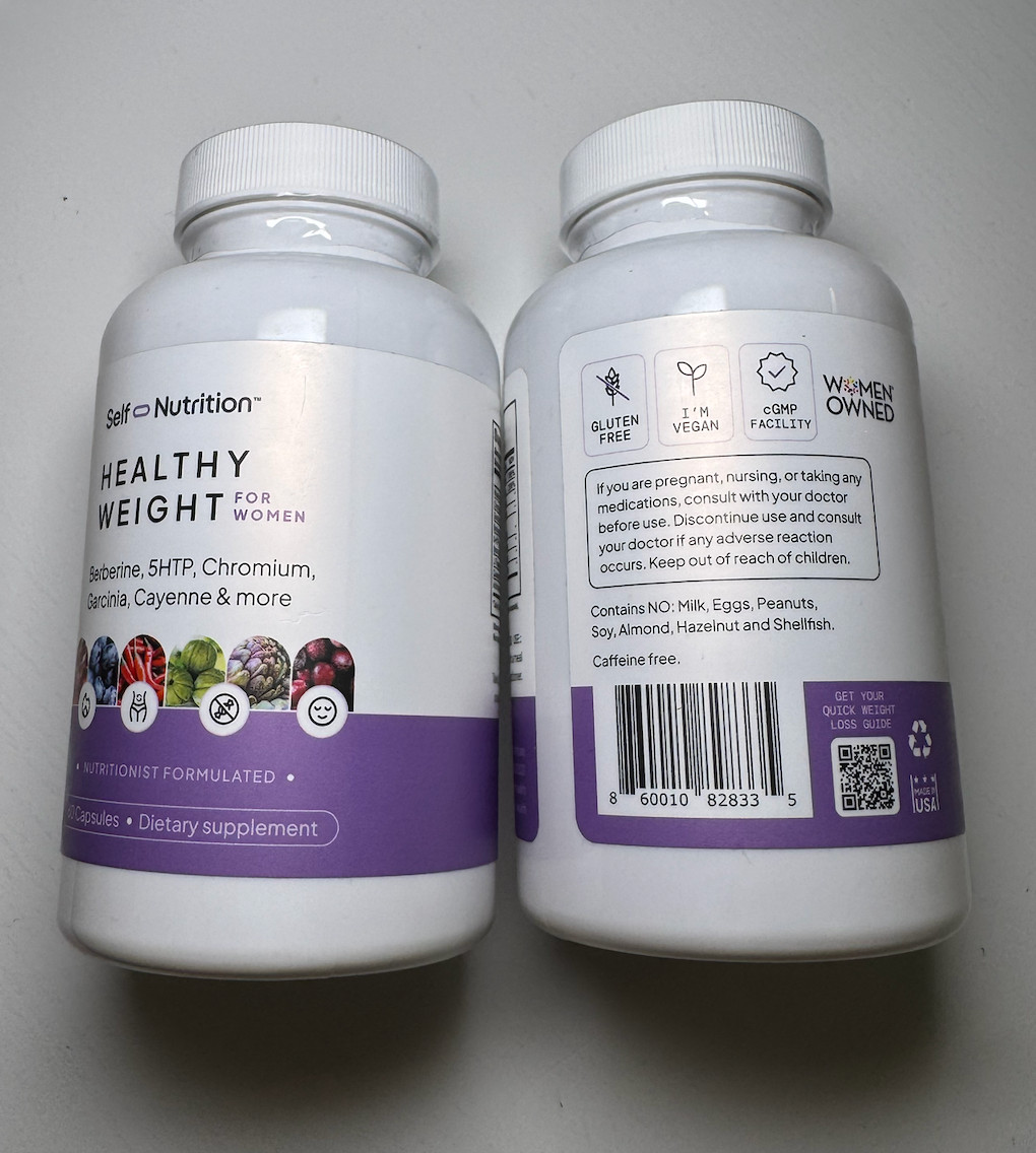 Self Nutrition Healthy Weight for Women 2bottles x 30usd SEALED