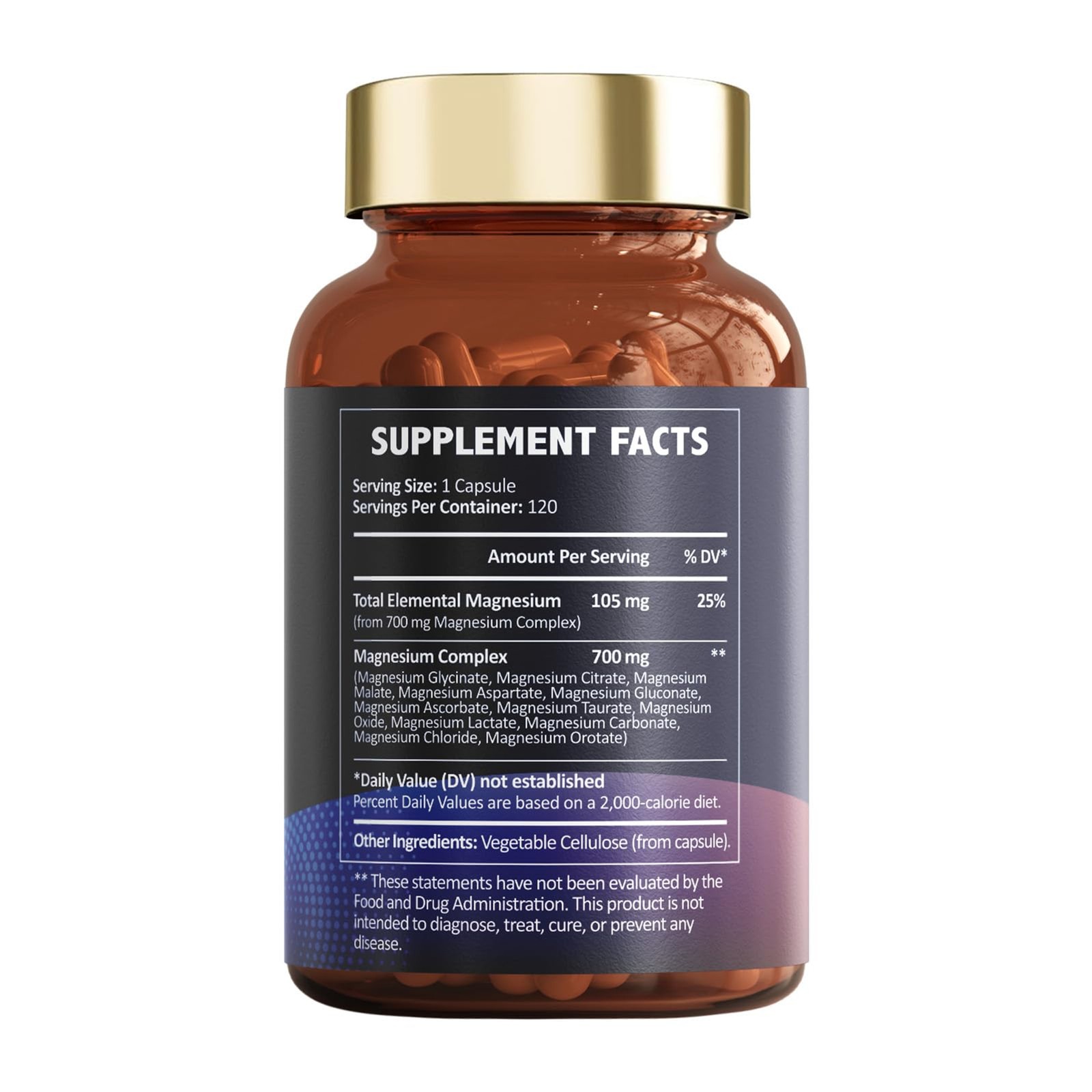 Totaria Magnesium Complex 700mg 12 in 1 Magnesium Supplement with Glycinate Citr