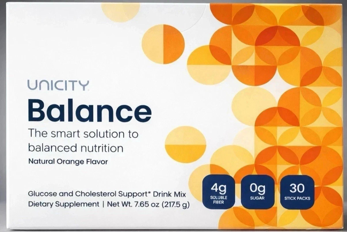 Unicity BALANCE 30 Packets/Stick Packs ORANGE Exp 2/2028 NEW/SEALED