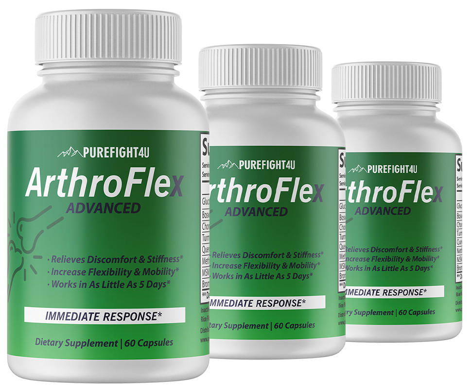 ArthroFlex Advanced – 3 Bottles 180 Capsules