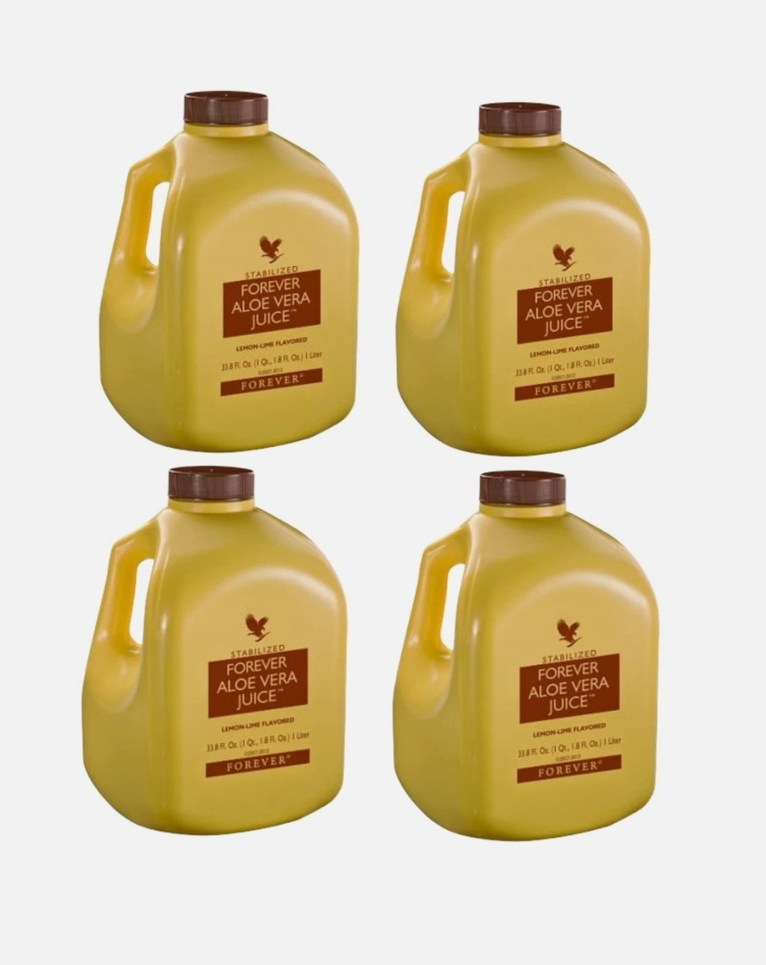4 bottles Forever Aloe Vera Juice 1L each. Original/HALAL