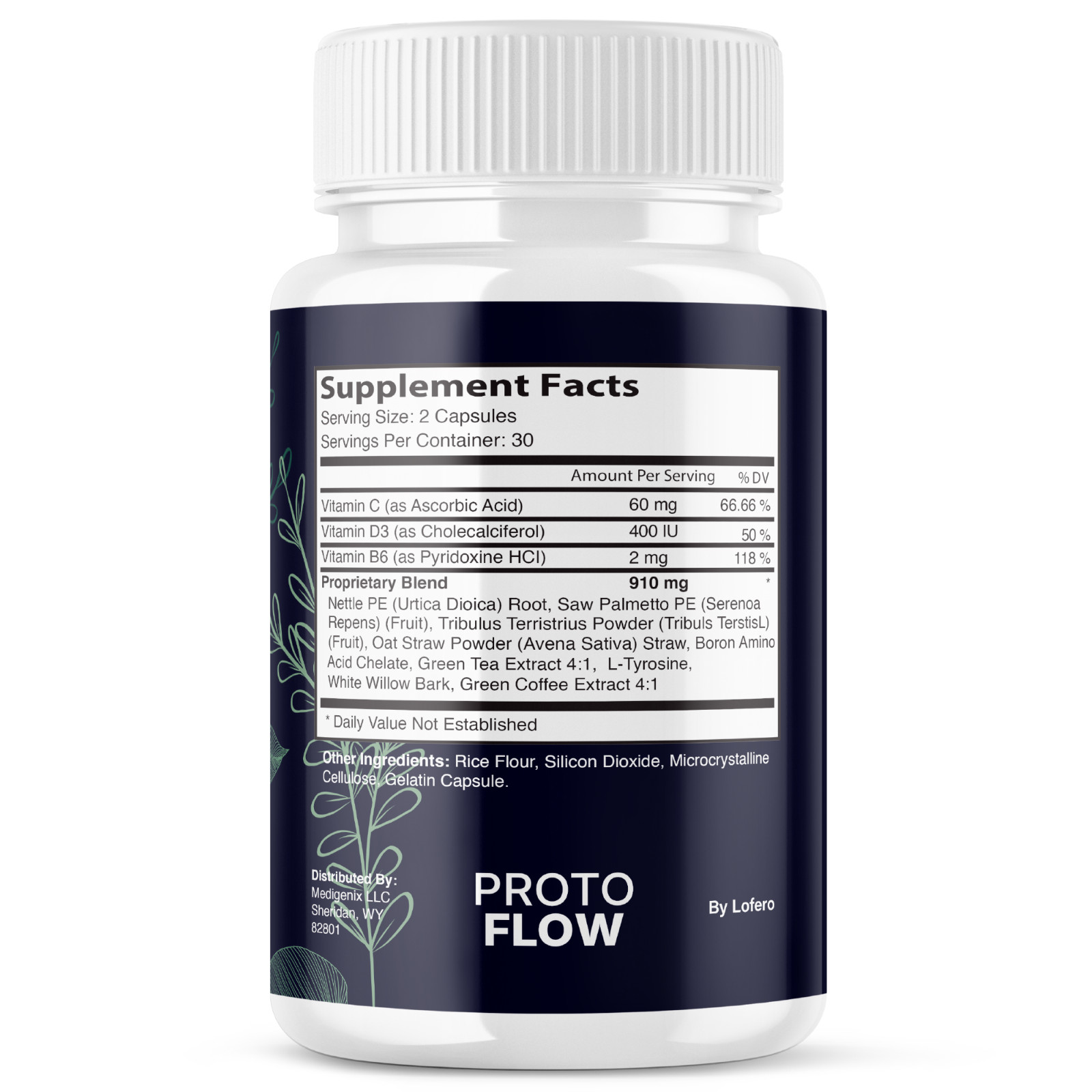 ProtoFlow Prostate Capsules Proto Flow Health Formula Supplement Reviews (60 ct)