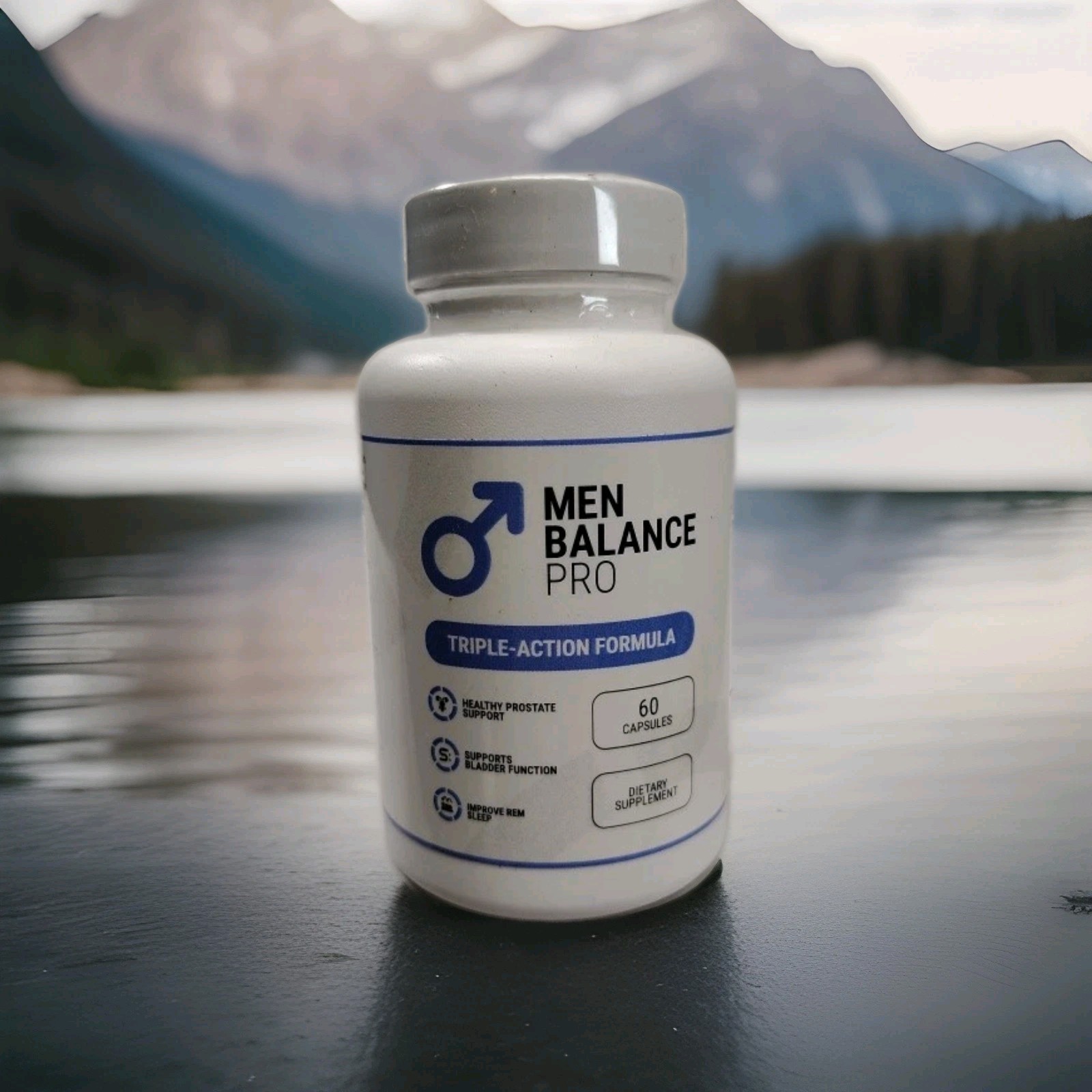 Men Balance Pro Triple-Action Formula Prostate Support 60 Capsules Vitamins