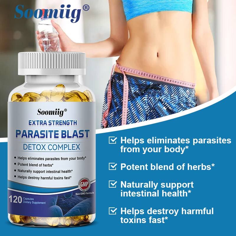 Detox Cleanse Caps,Full Gut to Healthy Digestion & Intestinal Balance,120 Count