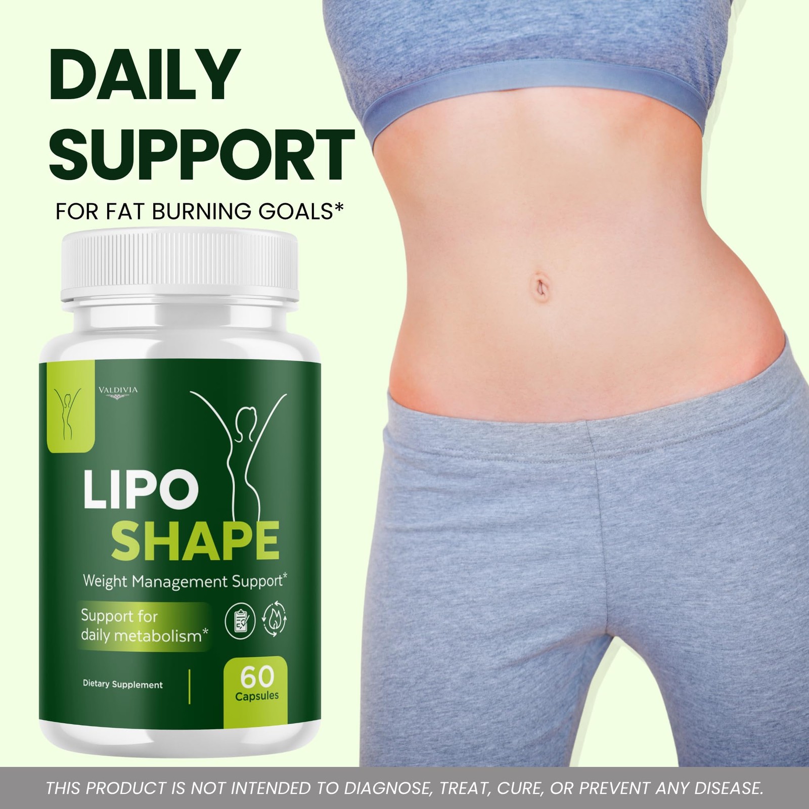 Valdivia (5 Pack) LipoShape Capsules 300 Capsules 5 Pack Dietary Supplement Made